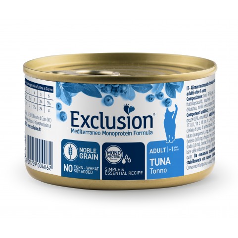 Exclusion Adult Tuna вологий корм для дорослих котів всіх порід з тунцем