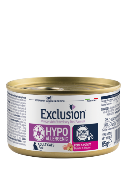 Консерва Exclusion Hypoallergenic для котів з харчовою алергією