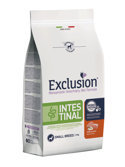 Exclusion Intestinal Small Breed зі свининою для собак малих порід з порушенням травлення