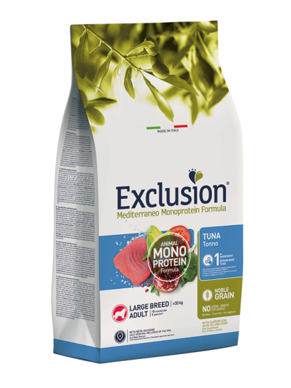 Exclusion Adult Tuna Large Breed корм для дорослих собак великих порід з тунцем