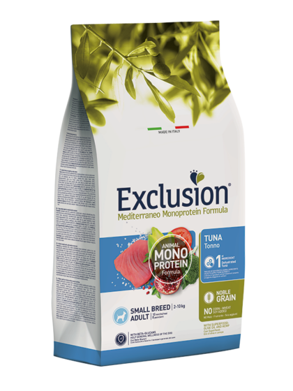 Exclusion Adult Tuna Small Breed корм для дорослих собак дрібних порід з тунцем