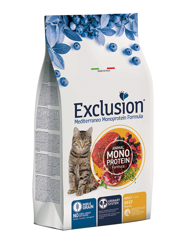 Exclusion Adult Beef корм для дорослих котів всіх порід з яловичиною