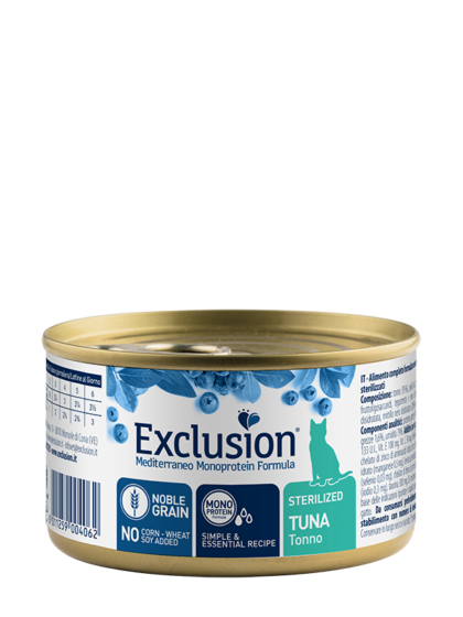 Exclusion Sterilized Tuna вологий корм для стерилізованих котів з тунцем