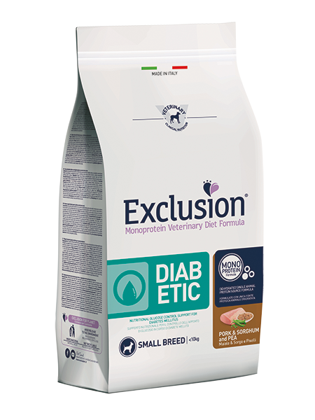 Exclusion Diabetic Small Breed зі свининою для собак малих порід з цукровим діабетом