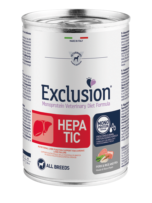 Exclusion Hepatic зі свининою для собак з печінковою недостатністю