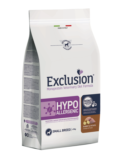 Exclusion Hypoallergenic Small Breed з кроликом для собак малих порід з харчовою алергією