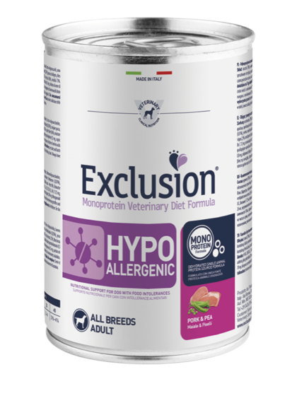 Exclusion Hypoallergenic зі свининою для собак із харчовою алергією