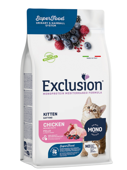 Exclusion Kitten Chicken корм для кошенят з куркою