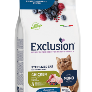 Exclusion Sterilized Chicken корм для стерилізованих котів з куркою